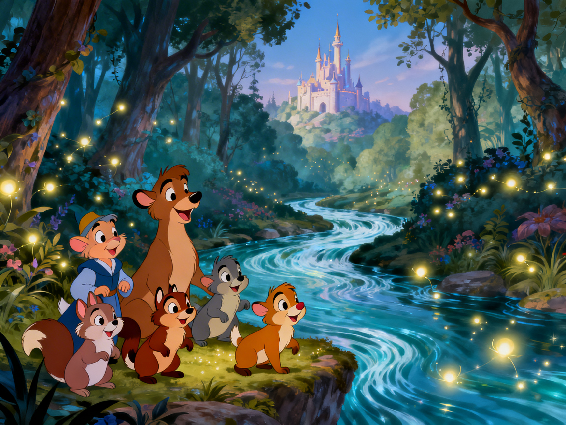 赛博雨夜 · 霓虹街口